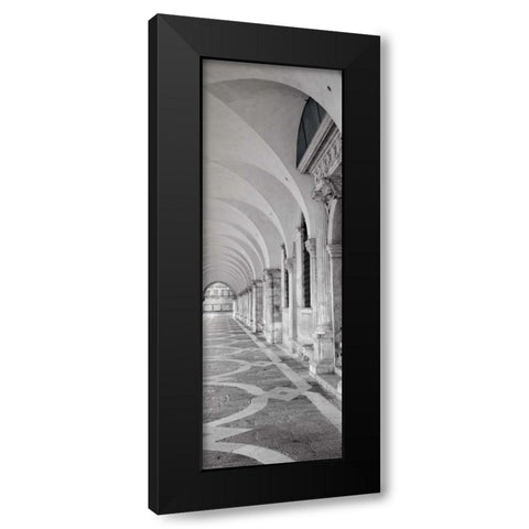 Venezia - 8 Black Modern Wood Framed Art Print with Double Matting by Blaustein, Alan