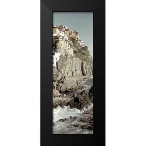Liguria - 5 Black Modern Wood Framed Art Print by Blaustein, Alan