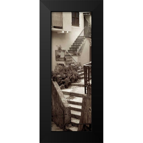 Liguria - 2 Black Modern Wood Framed Art Print by Blaustein, Alan