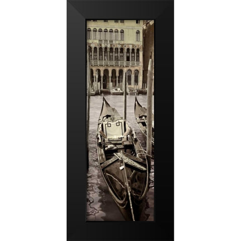 Venezia - 16 Black Modern Wood Framed Art Print by Blaustein, Alan