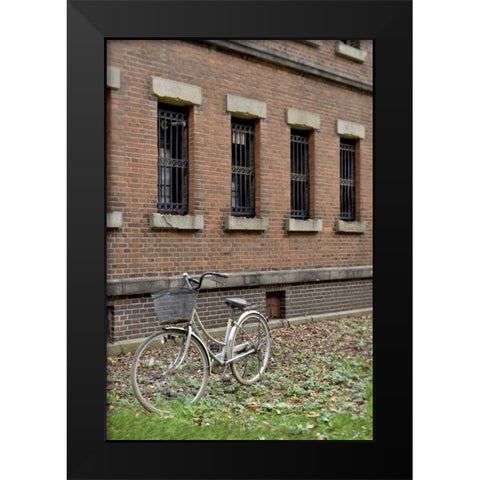 Japan Bicycle - 15 Black Modern Wood Framed Art Print by Blaustein, Alan