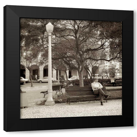 Faro - 1 Black Modern Wood Framed Art Print by Blaustein, Alan