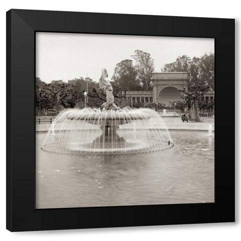Golden Gate Park - 6 Black Modern Wood Framed Art Print with Double Matting by Blaustein, Alan