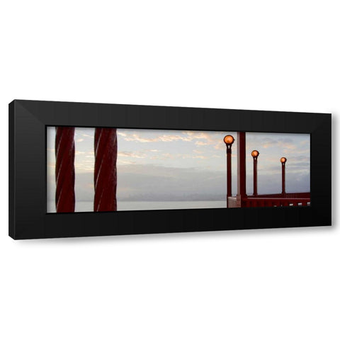 Golden Gate Bridge - 41 Black Modern Wood Framed Art Print by Blaustein, Alan