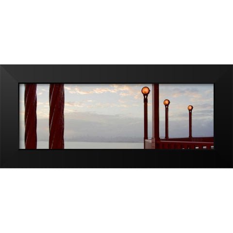 Golden Gate Bridge - 41 Black Modern Wood Framed Art Print by Blaustein, Alan