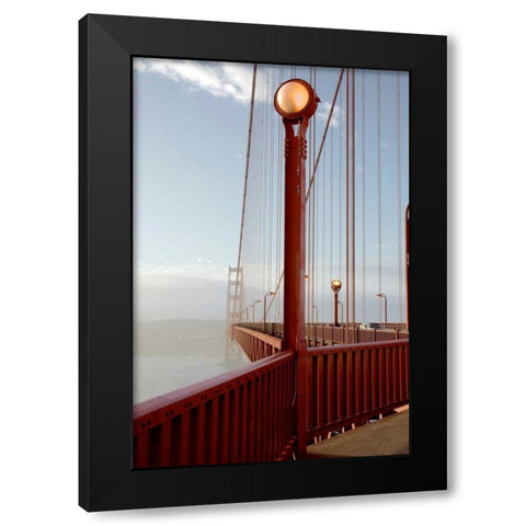 Golden Gate Bridge - 44 Black Modern Wood Framed Art Print with Double Matting by Blaustein, Alan