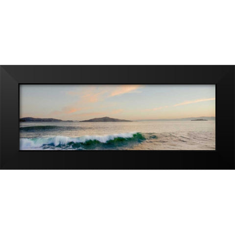 SF Bay - 3 Black Modern Wood Framed Art Print by Blaustein, Alan