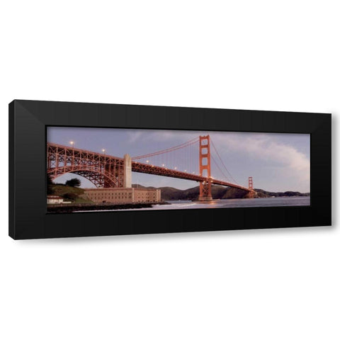 Golden Gate Bridge - 40 Black Modern Wood Framed Art Print with Double Matting by Blaustein, Alan