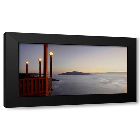 Golden Gate Bridge - 38 Black Modern Wood Framed Art Print by Blaustein, Alan