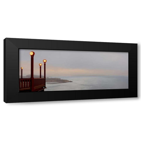 Golden Gate Bridge Pano - 129 Black Modern Wood Framed Art Print with Double Matting by Blaustein, Alan