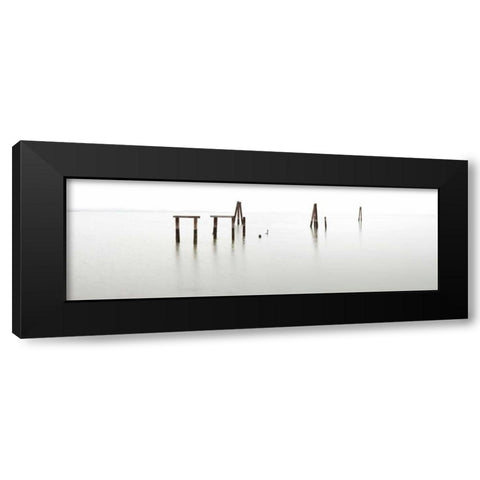 Antique Pier - 135 Black Modern Wood Framed Art Print by Blaustein, Alan