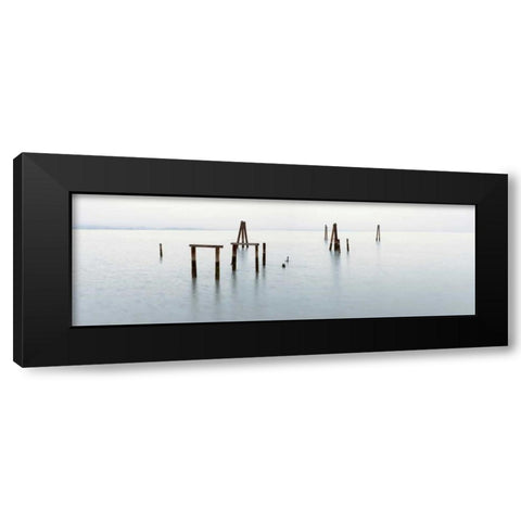 Antique Pier - 134 Black Modern Wood Framed Art Print by Blaustein, Alan