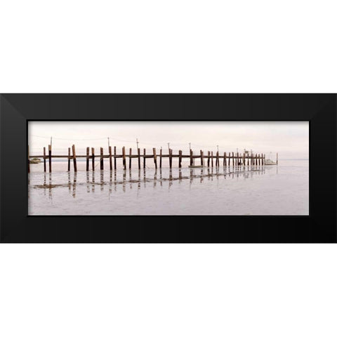 Antique Pier - 131 Black Modern Wood Framed Art Print by Blaustein, Alan