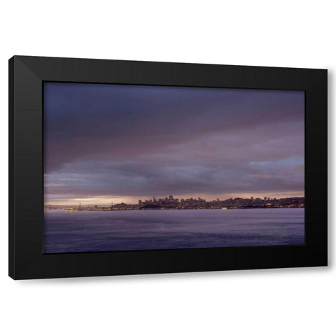SF Skyline - 100 Black Modern Wood Framed Art Print by Blaustein, Alan