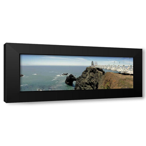 Point Bonita - 2 Black Modern Wood Framed Art Print with Double Matting by Blaustein, Alan