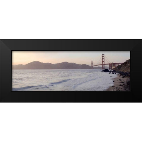 Marshall Beach - 2 Black Modern Wood Framed Art Print by Blaustein, Alan