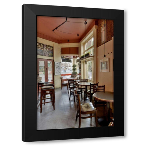 MarioÃ¢â‚¬â„¢s Cigar Store - 137 Black Modern Wood Framed Art Print by Blaustein, Alan