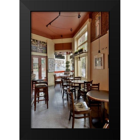 MarioÃ¢â‚¬â„¢s Cigar Store - 137 Black Modern Wood Framed Art Print by Blaustein, Alan