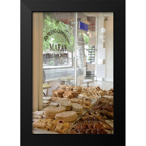 MaraÃ¢â‚¬â„¢s Pastry - 140 Black Modern Wood Framed Art Print by Blaustein, Alan