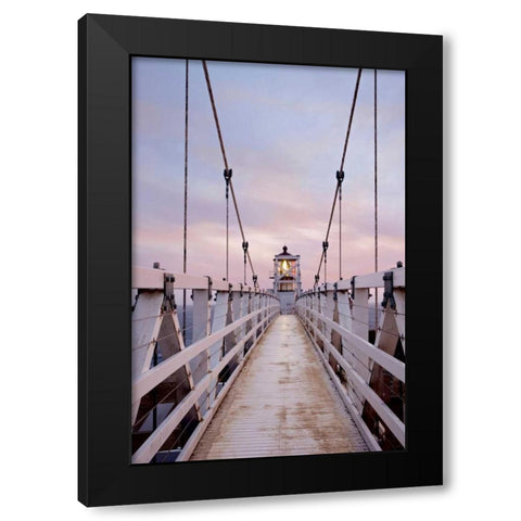Point Bonita - 3 Black Modern Wood Framed Art Print with Double Matting by Blaustein, Alan