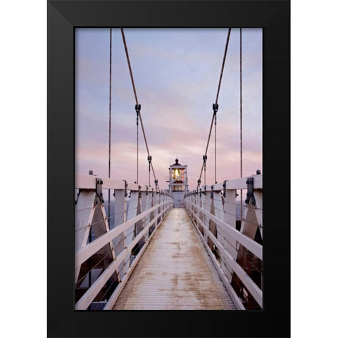 Point Bonita - 3 Black Modern Wood Framed Art Print by Blaustein, Alan