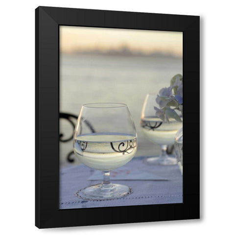 Dream Cafe Golden Gate Bridge - 81 Black Modern Wood Framed Art Print with Double Matting by Blaustein, Alan