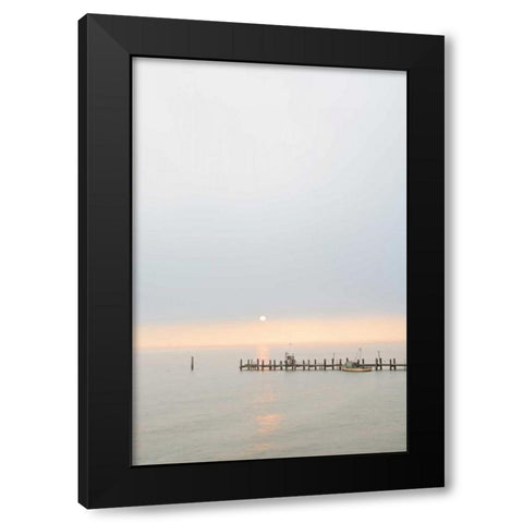 Antique Pier - 40 Black Modern Wood Framed Art Print by Blaustein, Alan
