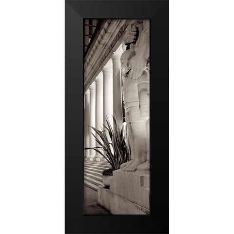 Stock Exchange Pano - 1 Black Modern Wood Framed Art Print by Blaustein, Alan