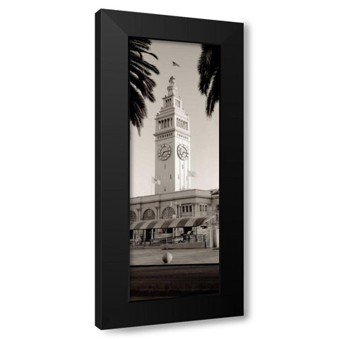 Ferry Blg Pano - 1 Black Modern Wood Framed Art Print by Blaustein, Alan