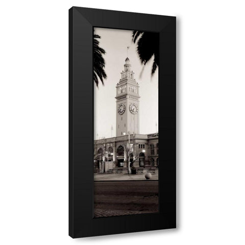 Ferry Blg Pano - 2 Black Modern Wood Framed Art Print with Double Matting by Blaustein, Alan
