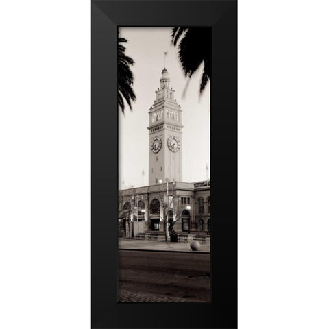 Ferry Blg Pano - 2 Black Modern Wood Framed Art Print by Blaustein, Alan