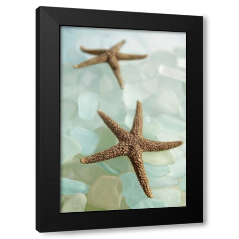 Crystal harbor - 33 Black Modern Wood Framed Art Print by Blaustein, Alan