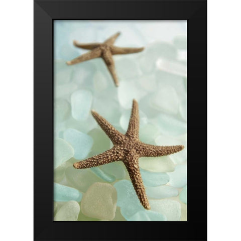 Crystal harbor - 33 Black Modern Wood Framed Art Print by Blaustein, Alan