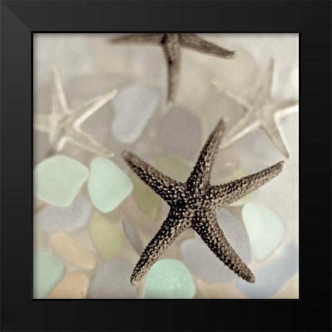 Crystal Harbor - 13 Black Modern Wood Framed Art Print by Blaustein, Alan