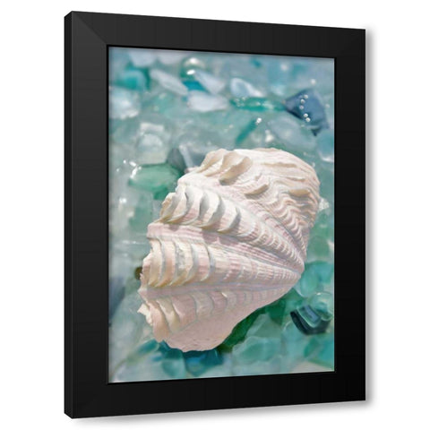 Crystal Harbor - 31 Black Modern Wood Framed Art Print by Blaustein, Alan