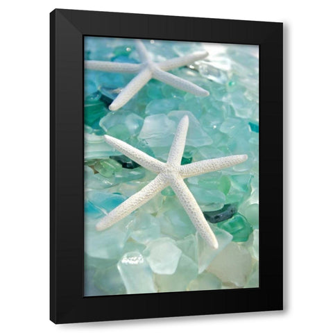 Crystal Harbor - 7 Black Modern Wood Framed Art Print by Blaustein, Alan