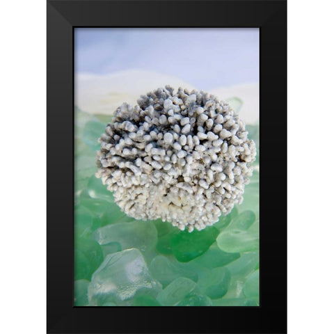 Crystal Harbor - 34 Black Modern Wood Framed Art Print by Blaustein, Alan