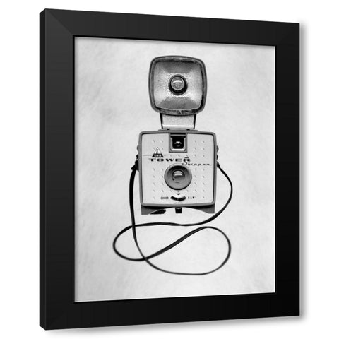 Retro Point and Shoot - 15 Black Modern Wood Framed Art Print with Double Matting by Blaustein, Alan