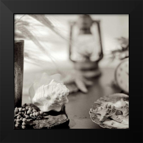 CaptainÃ¢â‚¬â„¢s Cafe - 1 Black Modern Wood Framed Art Print by Blaustein, Alan