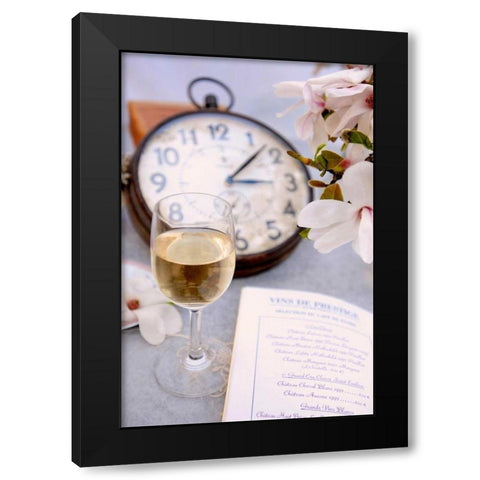 Wine - 8 Black Modern Wood Framed Art Print by Blaustein, Alan