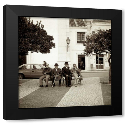 Granada - 1 Black Modern Wood Framed Art Print by Blaustein, Alan
