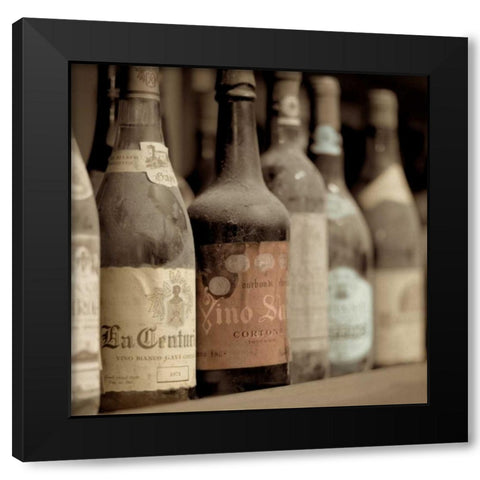 Enoteca a Cortona No. 1 Black Modern Wood Framed Art Print by Blaustein, Alan