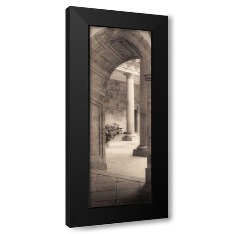 Palacio Miramar San Sebastian Black Modern Wood Framed Art Print with Double Matting by Blaustein, Alan