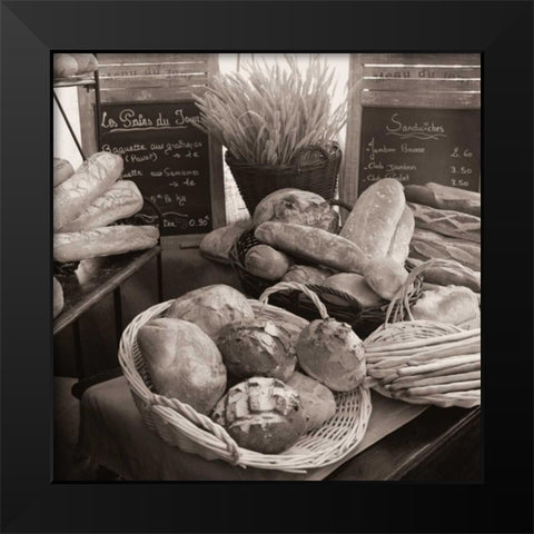 Les Pains No. 2 Black Modern Wood Framed Art Print by Blaustein, Alan