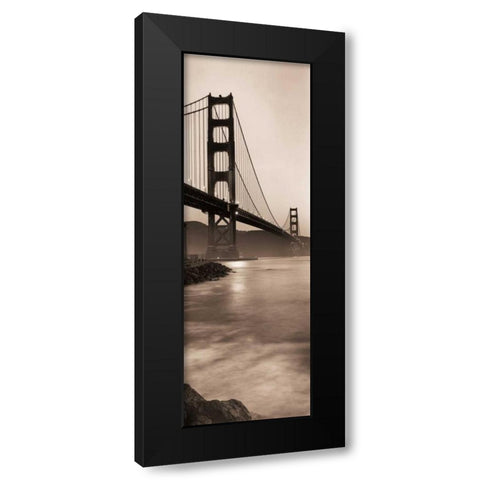 Golden Gate Bridge I Black Modern Wood Framed Art Print by Blaustein, Alan