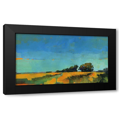 Oblique Illumination Black Modern Wood Framed Art Print by Bailey, Paul