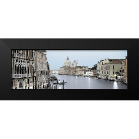 Evening on the Grand Canal Black Modern Wood Framed Art Print by Blaustein, Alan