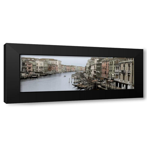 Morning on the Grand Canal Black Modern Wood Framed Art Print by Blaustein, Alan
