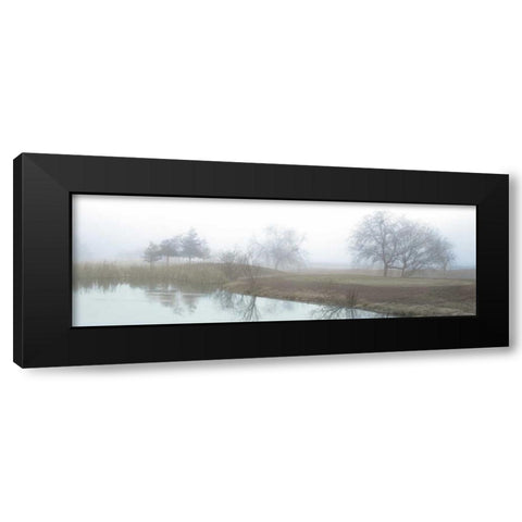 Lakeside Trail Black Modern Wood Framed Art Print by Blaustein, Alan