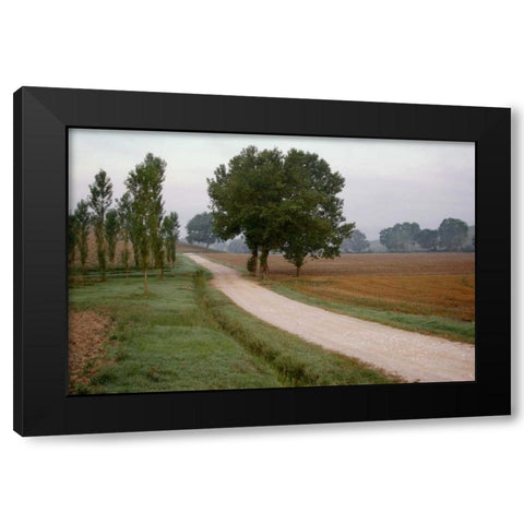 Toscana Valle No.2 Black Modern Wood Framed Art Print by Blaustein, Alan